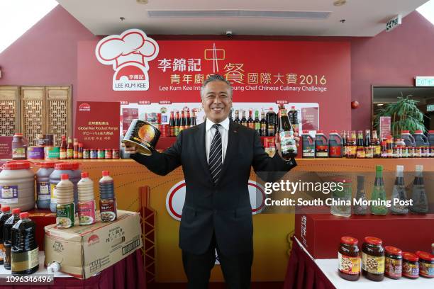 Charlie Lee Wai-chung, chairman of Lee Kum Kee sauces, poses for a picture at Chinese Culinary Institute in Pok Fu Lam. 28SEP16 SCMP / Jonathan Wong