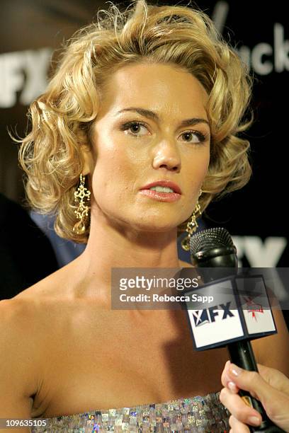 Kelly Carlson during Smirnoff at FX Network's "Nip/Tuck" 3rd Season Premiere Party at Geisha House in Hollywood, California, United States.