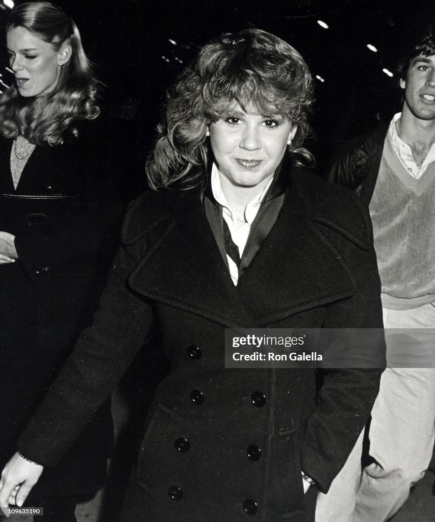 Linda Blair during Linda Blair Sighting at The Regency Hotel in... News