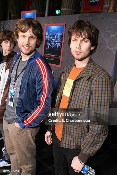 Daniel Heder and Jon Heder during Walt Disney Pictures presents Tim Burton's "The Nightmare Before Christmas 3D" World Premiere at El Capitan Theatre...