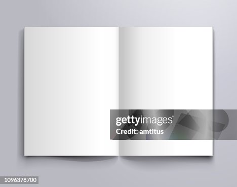 A4 open page mockup A4 open page mockup