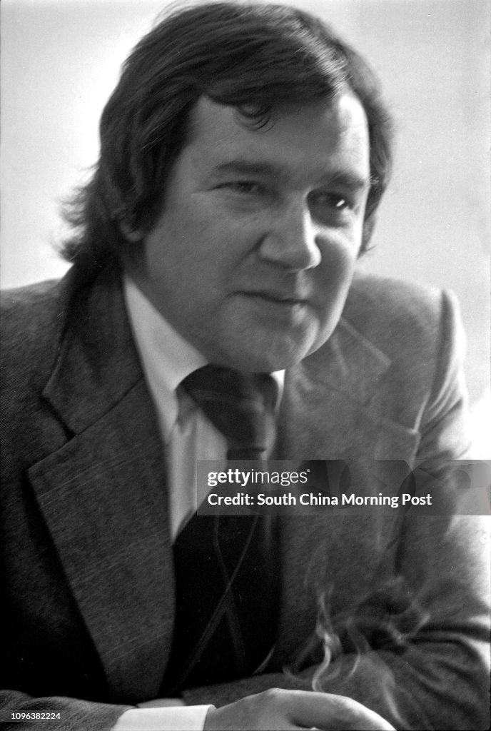 Warren Rooks Warren Rooke of Radio Television Hong Kong at an interview. 08APR78 ...