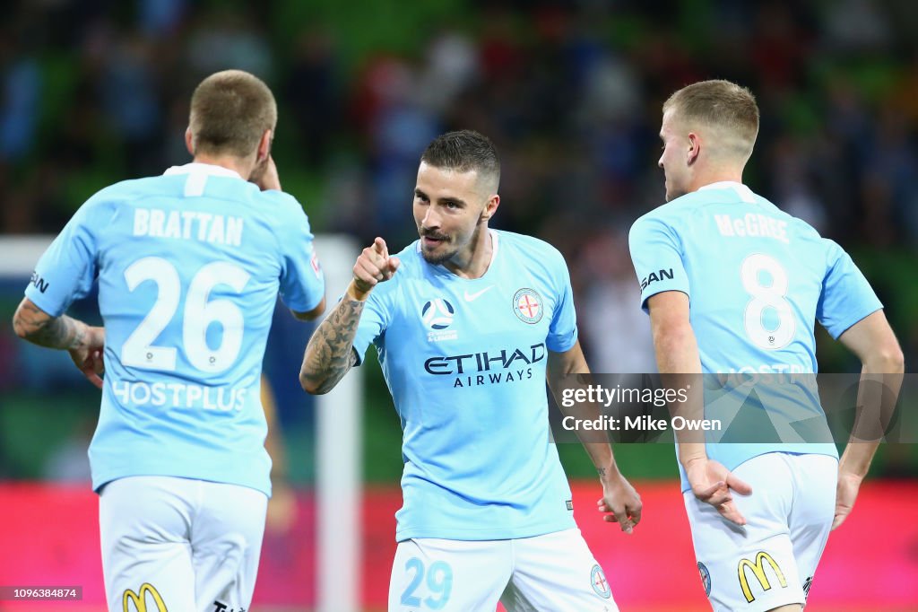 A-League Rd 18 - Melbourne v Adelaide