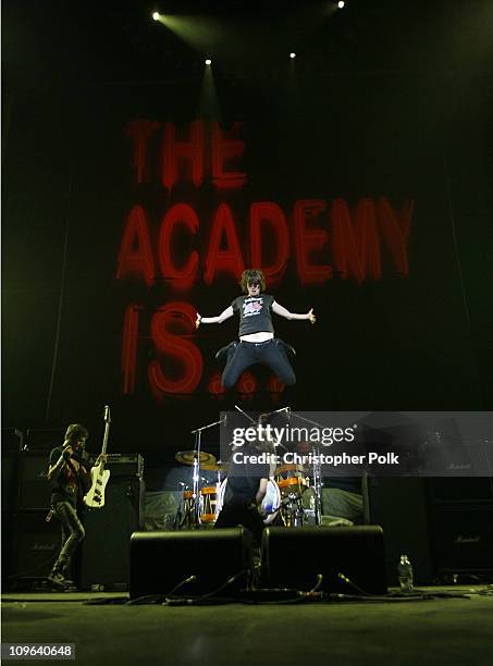 The Academy Is... During Fall Out Boy Honda Civic Tour at The Forum in Los Angeles, California, United States.