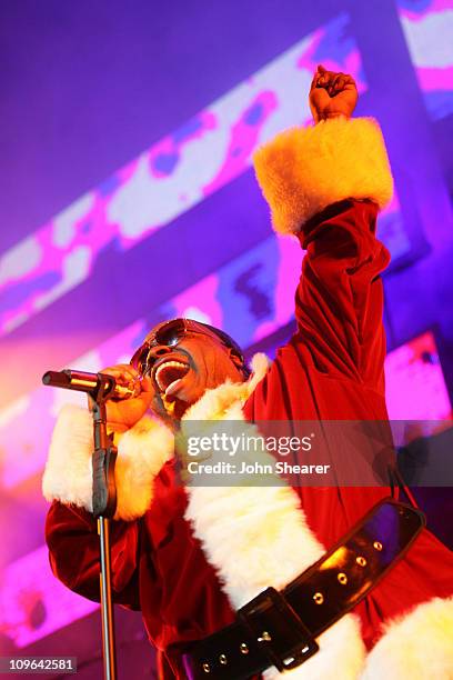 Cee-Lo of Gnarls Barkley during KROQ Almost Acoustic Christmas 2006 - Night 2 - Show at Gibson Amphitheater in Universal City, California, United...