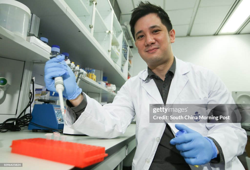 HKUST professor Danny Leung Chi-yeu's research on Epigenetics Modifications wins Croucher Innovation Award 2017. 12DEC16 SCMP/Edmond So