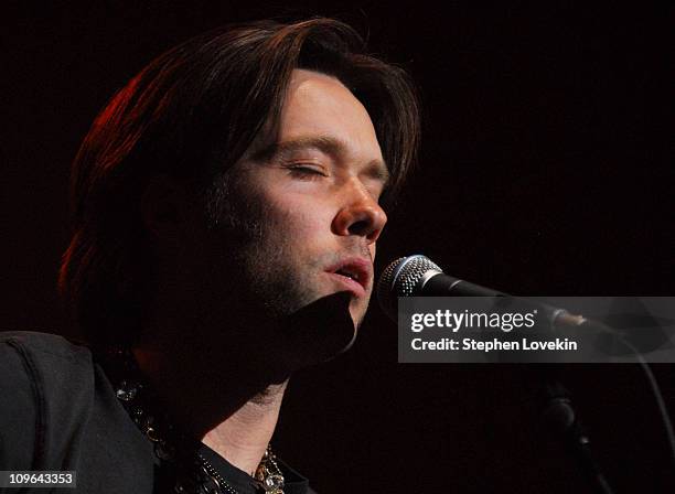 Rufus Wainwright during "Bring 'Em Home Now" Concert Marking The Third Anniversary of The Iraq War at Hammerstein Ballroom in New York City, NY,...