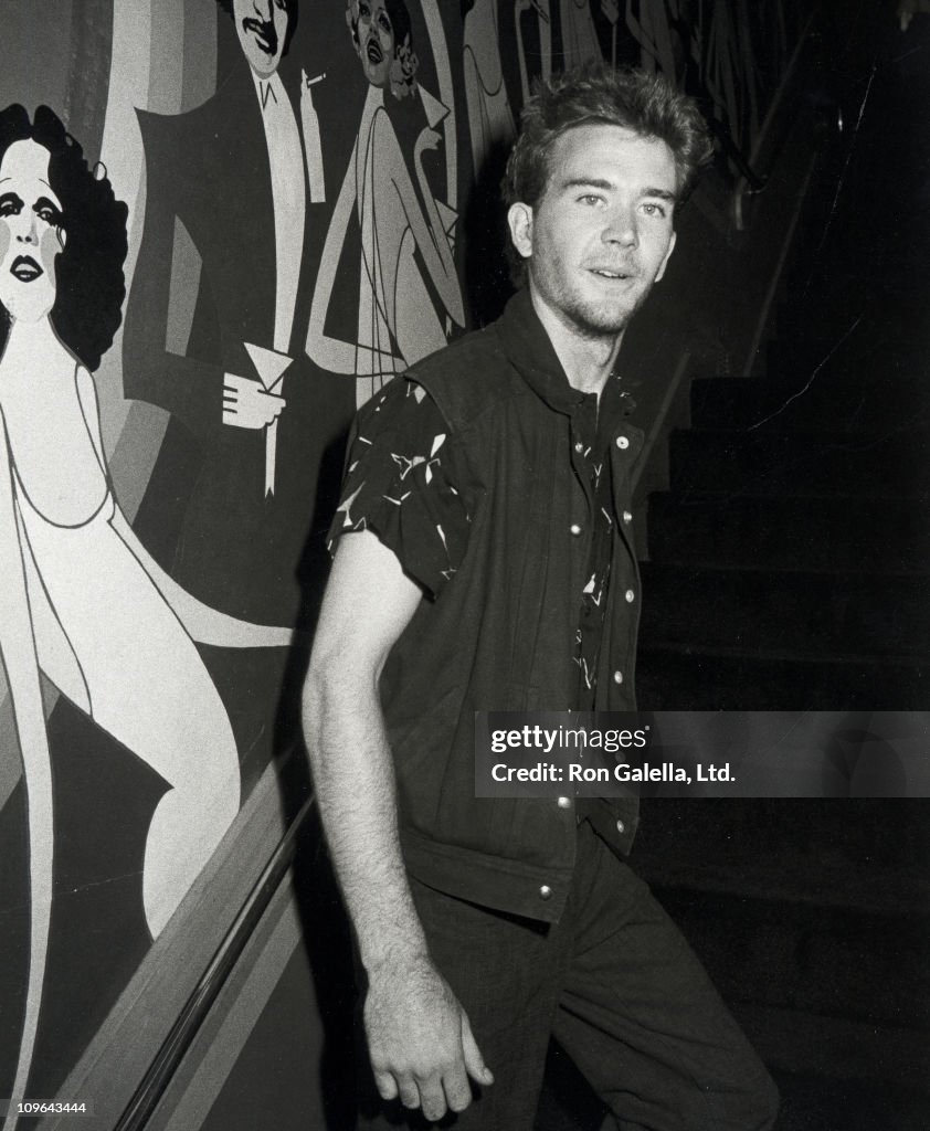 Timothy Hutton Sighting at Roxy Club - July 27, 1983