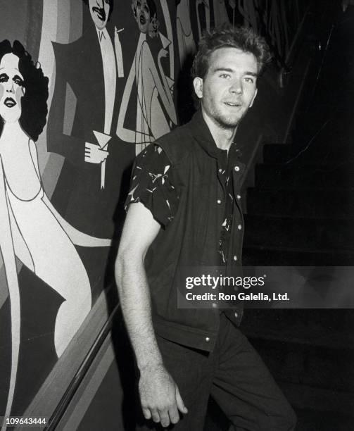 Timothy Hutton during Timothy Hutton Sighting at Roxy Club - July 27, 1983 at Roxy Club in Hollywood, California, United States.