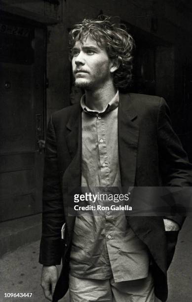 Timothy Hutton during "Nine" New York City Performance - July 8, 1982 at Broadway Theater in New York City, New York, United States.