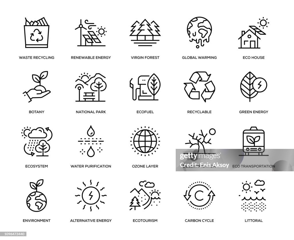 Ecology Icon Set