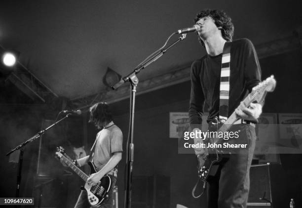 Snow Patrol during 20th Annual SXSW Film and Music Festival - Black and White Photography by John Shearer in Austin, Texas, United States.