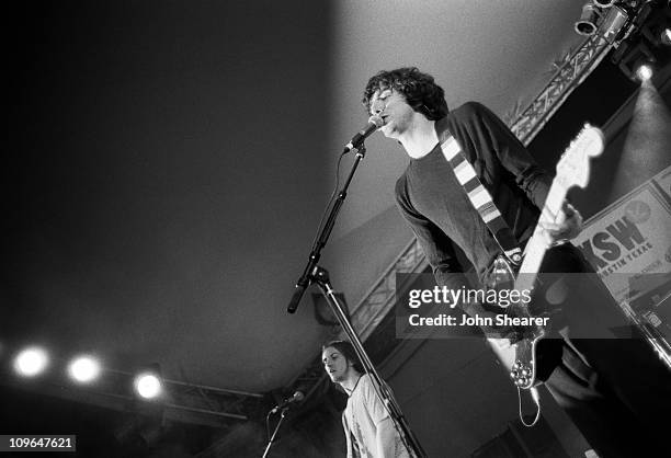 Snow Patrol during 20th Annual SXSW Film and Music Festival - Black and White Photography by John Shearer in Austin, Texas, United States.