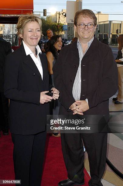 Sheila Hockin and guest during Motorola Hosts "Queer As Folk" Final Season Premiere - Arrivals at Regent Showcase Cinemas in Hollywood, California,...