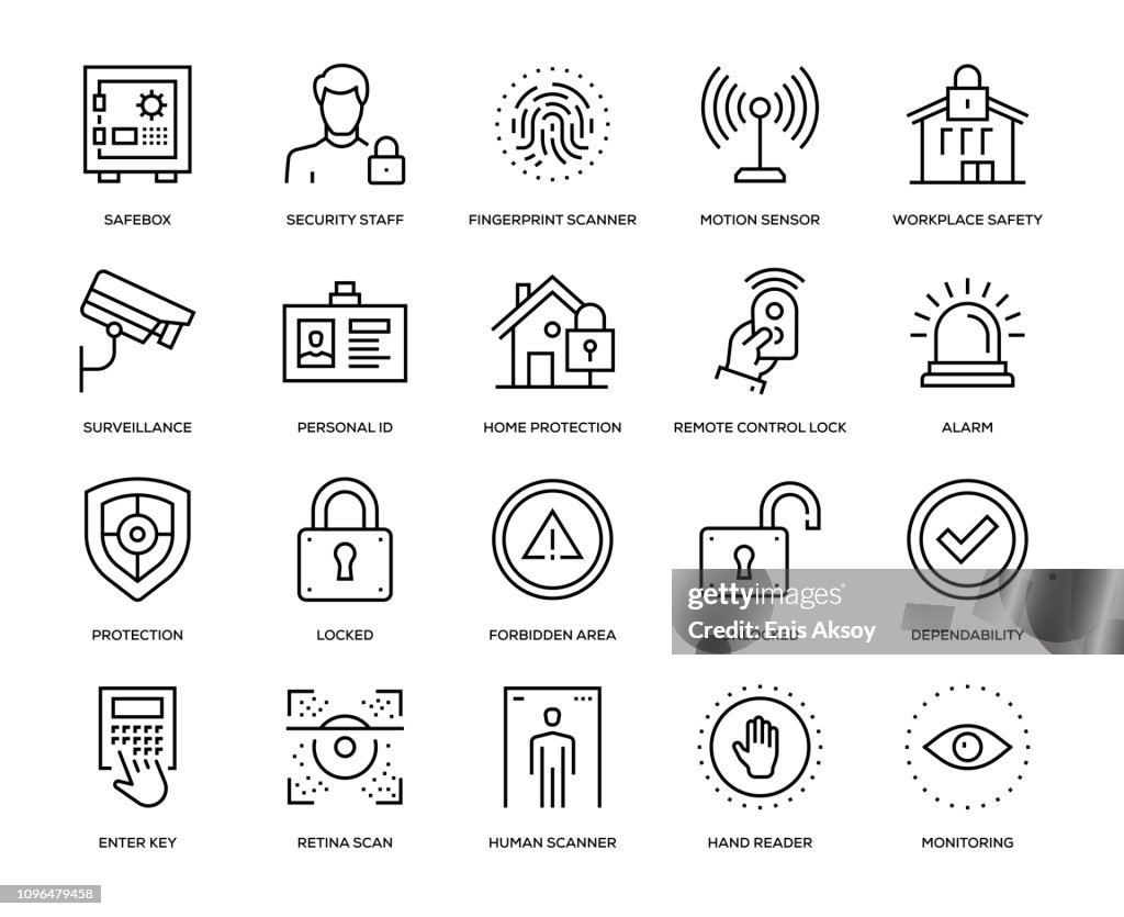 Security Iconset