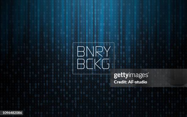 binary background - it code background stock illustrations