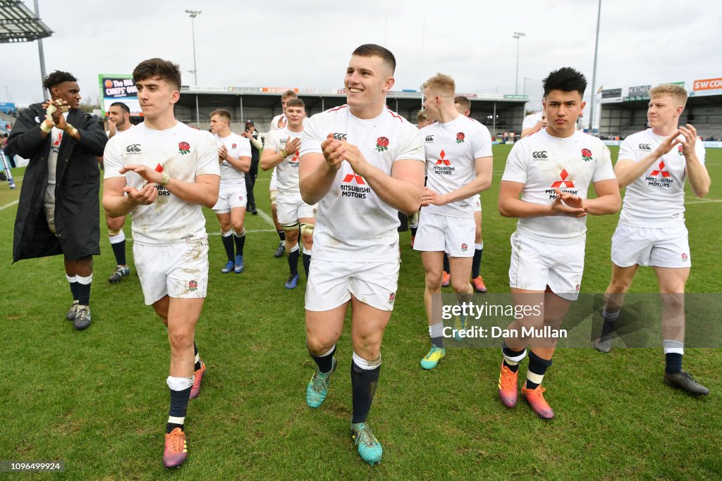 England U20 v France U20 - Under 20 Six Nations