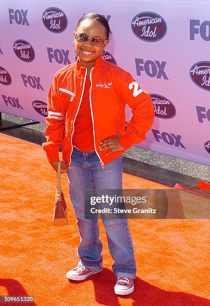 Dee Dee Davis during "American Idol" Season 4 - Finale - Arrivals at Kodak Theatre in Hollywood, California, United States.