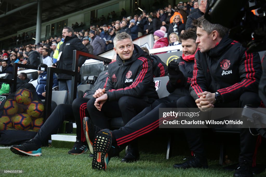 Fulham FC v Manchester United - Premier League