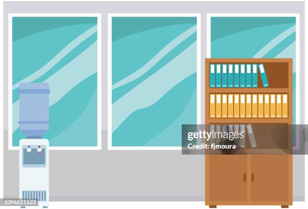 desktop is the desktop for everyone - empty table high angle stock illustrations
