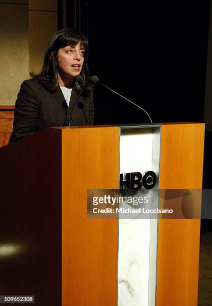 Nancy Abraham, Vice President, HBO Original Programming