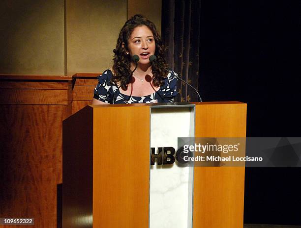 Liz Garbus, Director and Producer during "Coma" New York City Premiere and Screening, Presented by HBO Documentary Films at HBO Theater in New York...