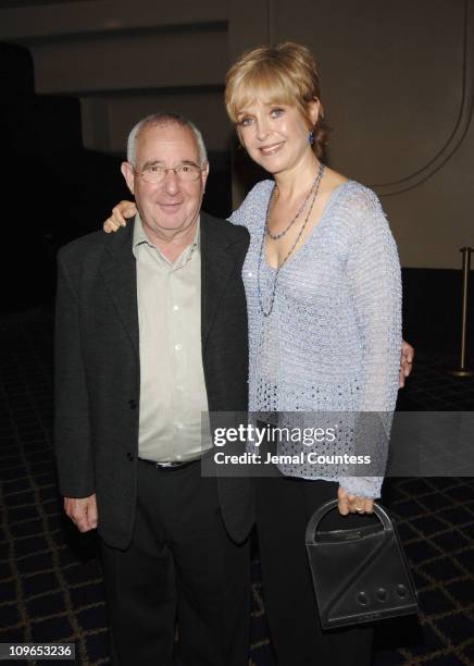 Michael Tucker and Jill Eikenberry during Broadway's Celebrity Benefit for Hurricane Relief - Backstage at The Gershwin Theatre in New York City, New...