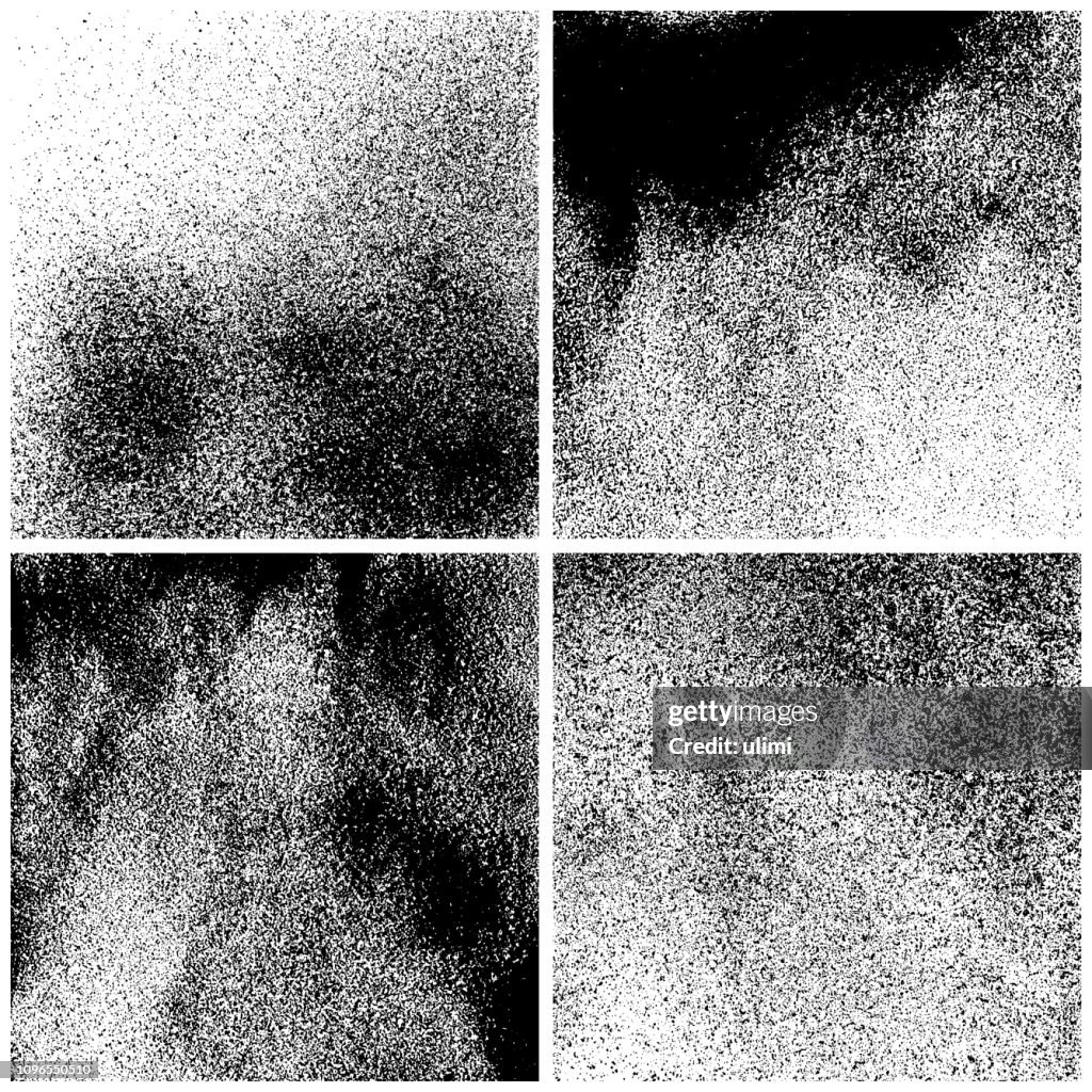Set of grunge backgrounds