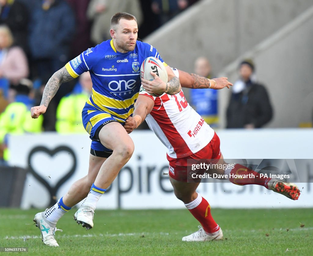 Warrington Wolves v Hull KR - Betfred Super League - Halliwell Jones Stadium