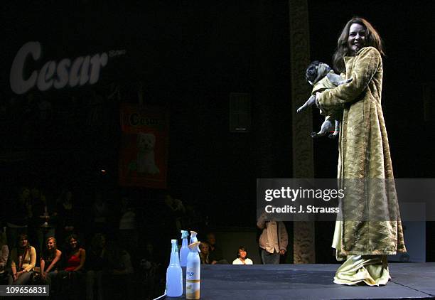 Mitzi Kapture Donahue during 7th Annual "Paws for Style" Celebrity Pet Fashion Benefiting Animal Medical Center at The Avalon Theater in Los Angeles,...