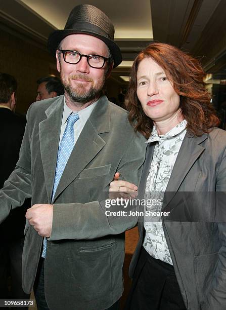 Jonathan Dayton and Valerie Faris during The 32nd Annual Los Angeles Film Critics Association Awards - Inside in Los Angeles, CA, United States.