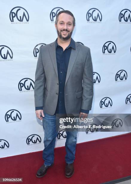 Sean McKittrick attends the 2019 PGA Nominees Breakfast on January 19, 2019 in Beverly Hills, California.