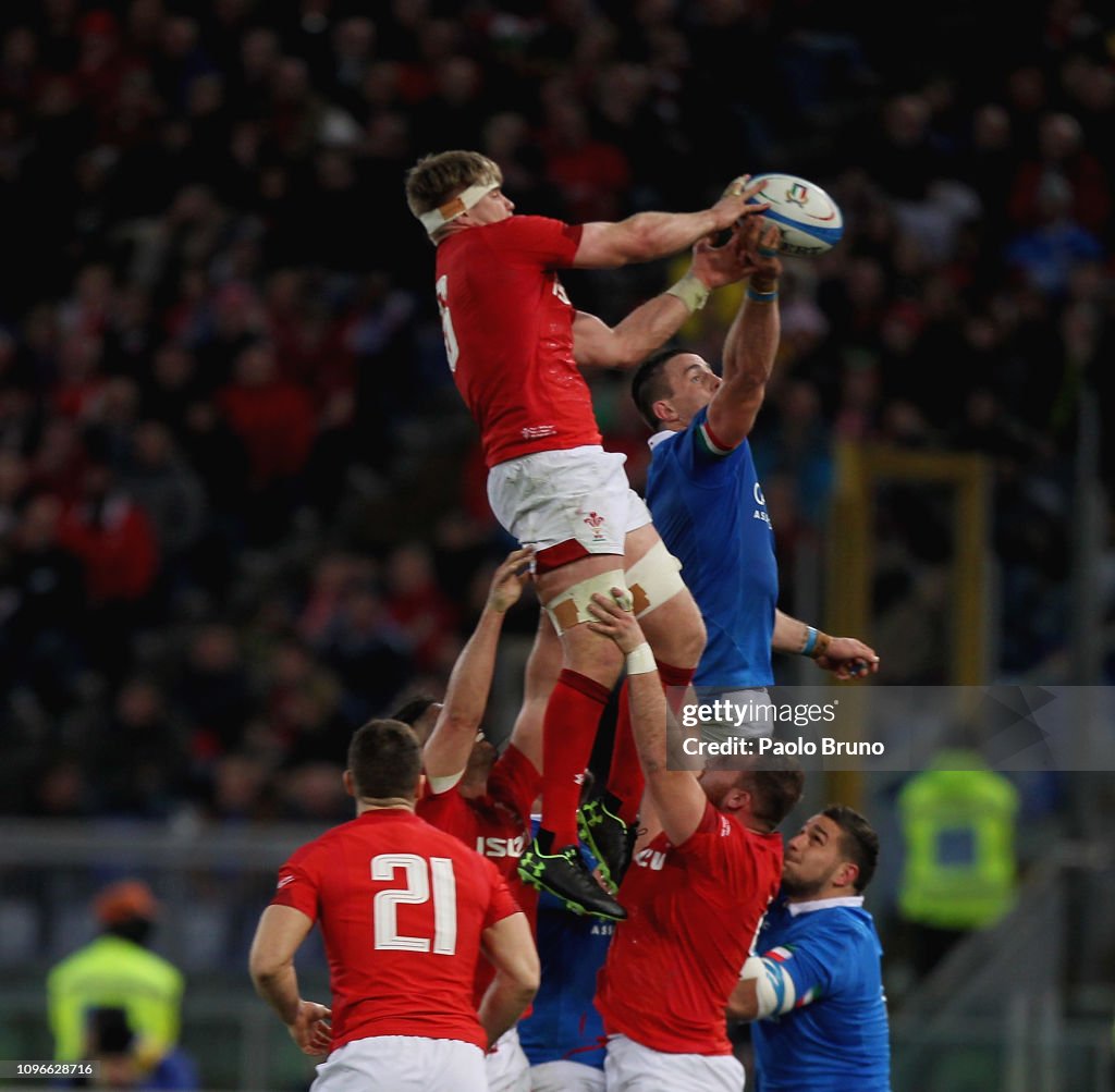 Italy v Wales - Guinness Six Nations