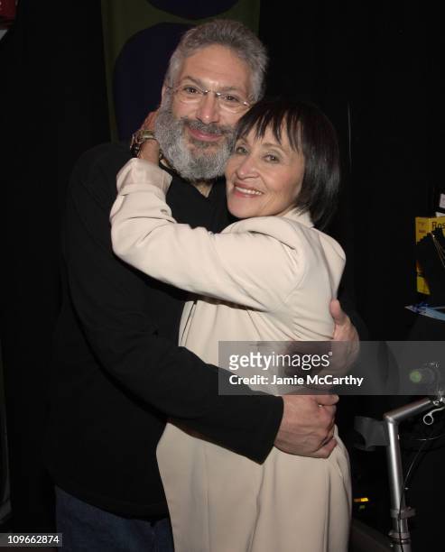 Harvey Fierstein and Chita Rivera during 59th Annual Tony Awards - On 3 Productions Gift Suite at Radio City Music Hall in New York City, New York,...