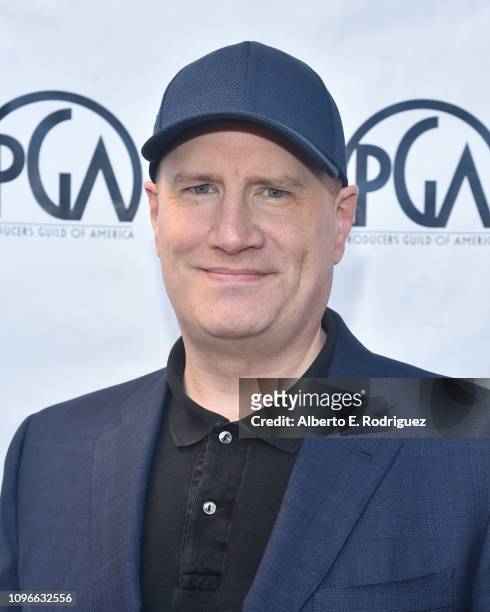 Kevin Feige attends the 2019 PGA Nominees Breakfast on January 19, 2019 in Beverly Hills, California.