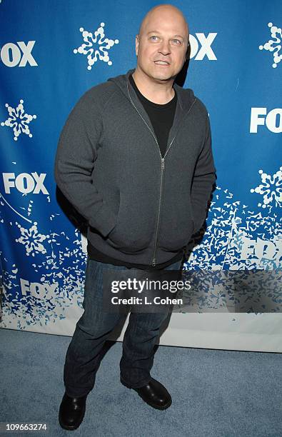 Michael Chiklis during The Fox All-Star Winter 2007 TCA Press Tour Party - Red Carpet and Inside at Villa Sorriso in Pasadena, California, United...