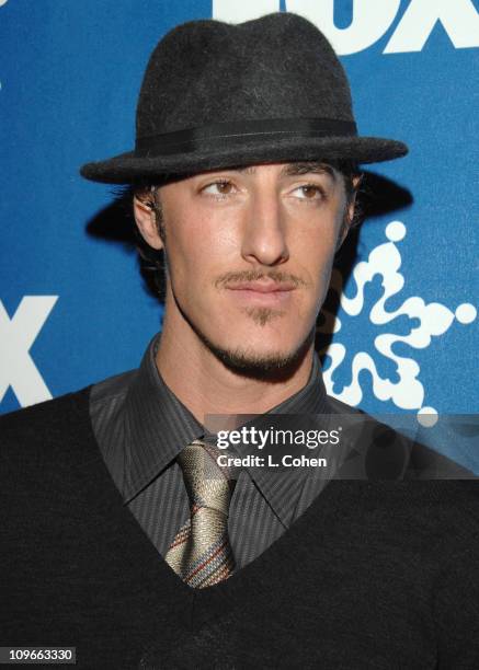 Eric Balfour during The Fox All-Star Winter 2007 TCA Press Tour Party - Red Carpet and Inside at Villa Sorriso in Pasadena, California, United States.