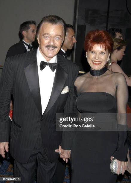 Robert Goulet and Vera Goulet during 59th Annual Tony Awards - After Party at Marriott Marquis in New York City, New York, United States.