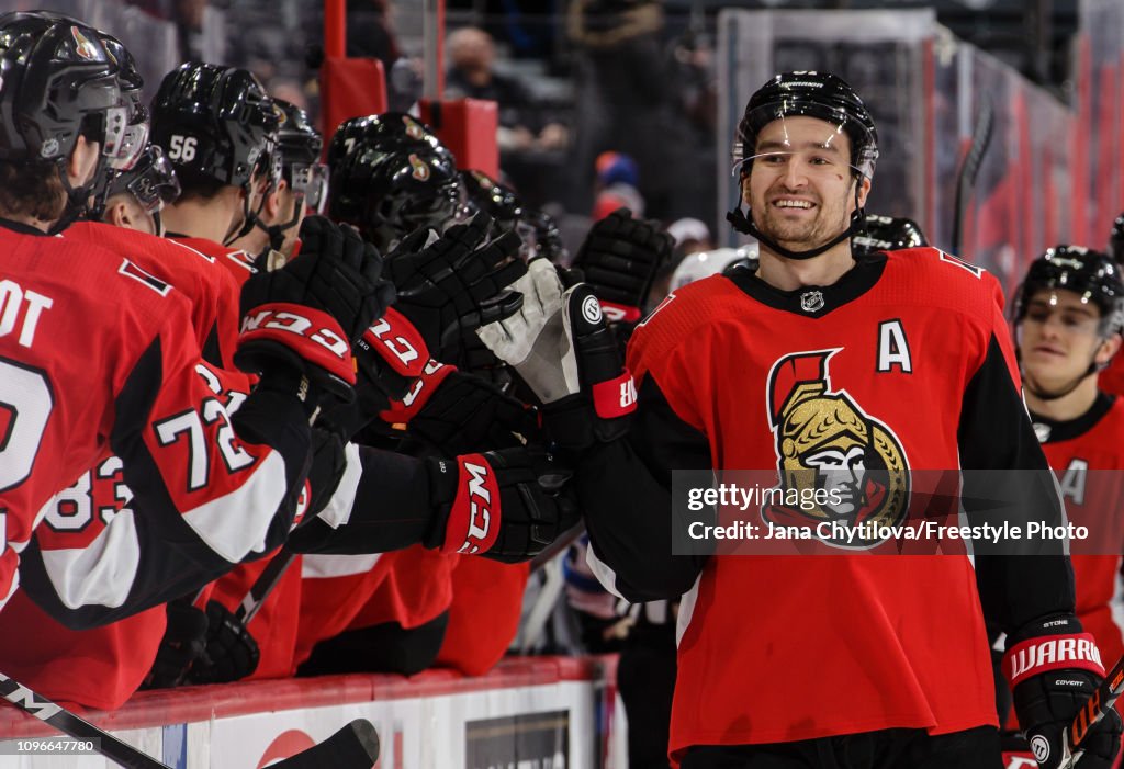 Winnipeg Jets v Ottawa Senators