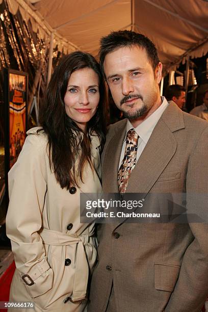 Courteney Cox Arquette and David Arquette during "Kids in America" Los Angeles Premiere at Egyptian Theater / Highlands in Hollywood, California,...