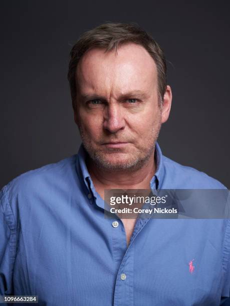 Philip Glenister of Sky One's "Living the Dream" poses for a portrait during the 2019 Winter TCA at The Langham Huntington, Pasadena on February 9,...