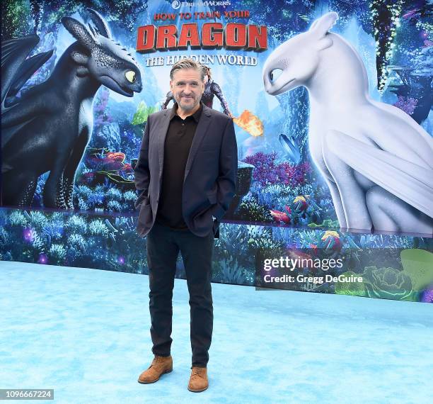 Craig Ferguson arrives at Universal Pictures and DreamWorks Animation premiere of "How to Train Your Dragon: The Hidden World" at Regency Village...