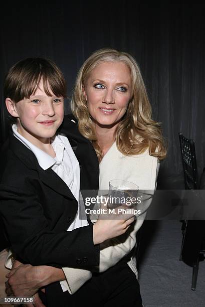 Chris O'Neil and Joely Richardson during "The Last Mimzy" Los Angeles Premiere - After Party at The Mann Village Theatre in Westwood, California,...