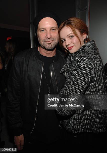 Marvin Scott Jarrett, Editor-in-Chief of Nylon, and Amber Tamblyn