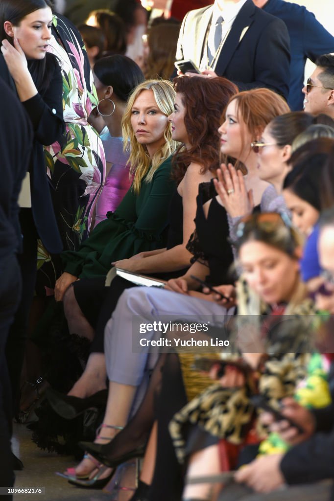 Christian Siriano - Front Row3- February 2019 - New York Fashion Week