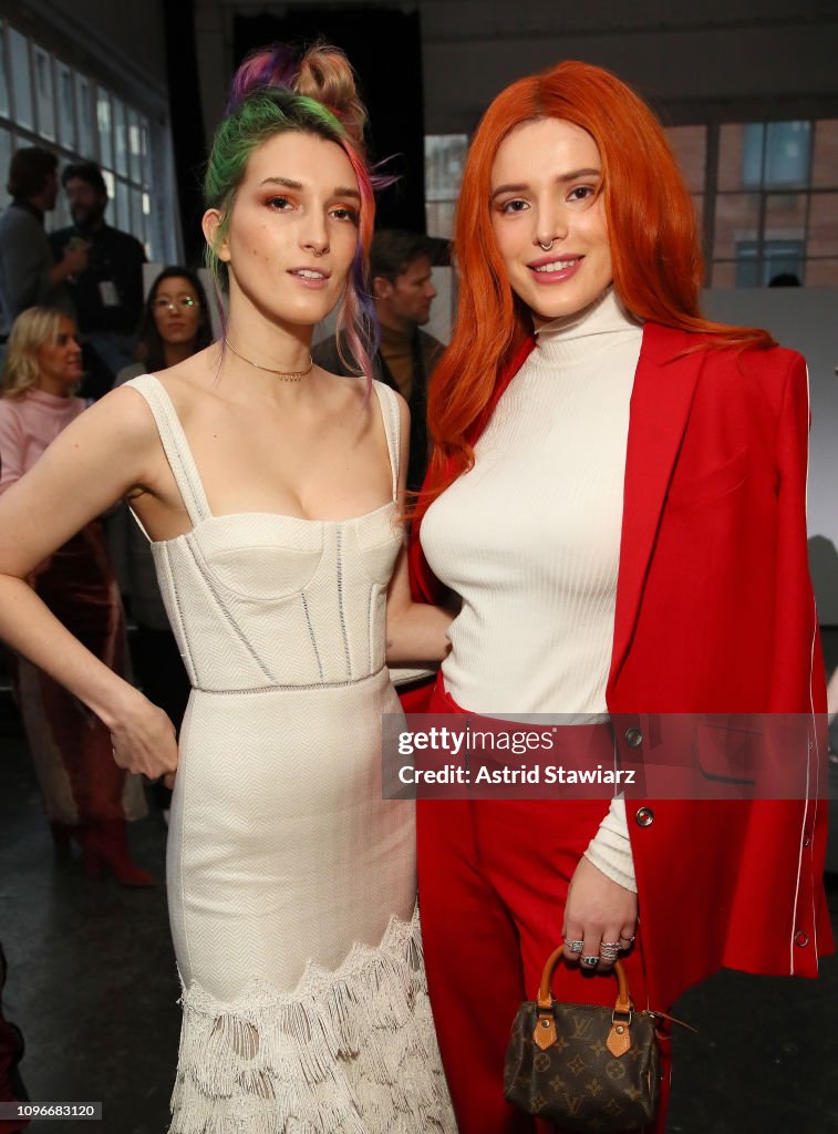 Dani Thorne and Bella Thorne attend the TRESemme at Jonathan Simkhai