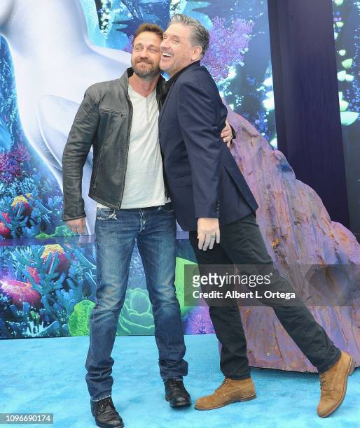Actors Gerard Butler and Craig Ferguson arrive for Universal Pictures and DreamWorks Animation premiere of "How To Train Your Dragon: The Hidden...