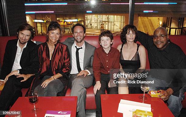 Actor/Writer/Director, Ray McKinnon, Actor Walton Goggins, Actor Sam Frihart, Actress Lisa Blount and Actor Bill Nunn at the after party for Randy...