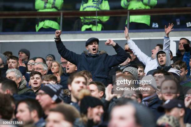 Bolton Fan during the Sky Bet Championship match between Bolton Wanderers and Preston North End at the Reebok Stadium, Bolton on Saturday 9th...