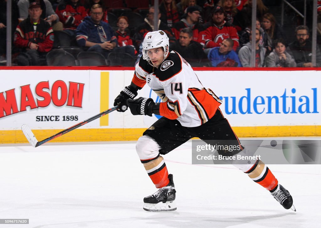 Anaheim Ducks v New Jersey Devils